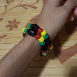 Reggae style bracelets (2 Pieces)